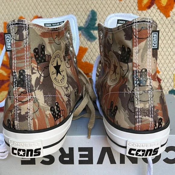 Converse A02414C
CTAS PRO HI
HAMADAN/PINECONE BROWN/BLACK
Men’s sneakers - Picture 14 of 16